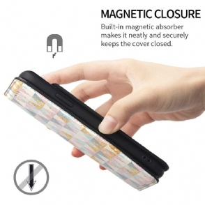 Folio-hoesje voor Samsung Galaxy S21 5G Scandinavische Stijl