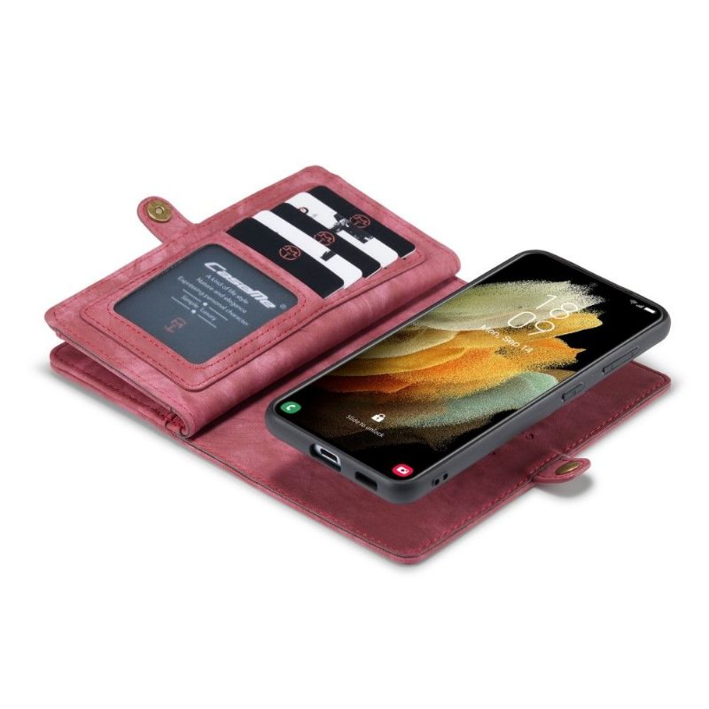 Hoesje Folio-hoesje voor Samsung Galaxy S21 5G 2 in 1 Magnetisch
