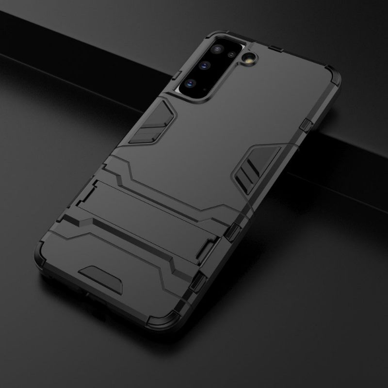 Hoesje voor Samsung Galaxy S21 5G Cool Guard Met Geïntegreerde Stand