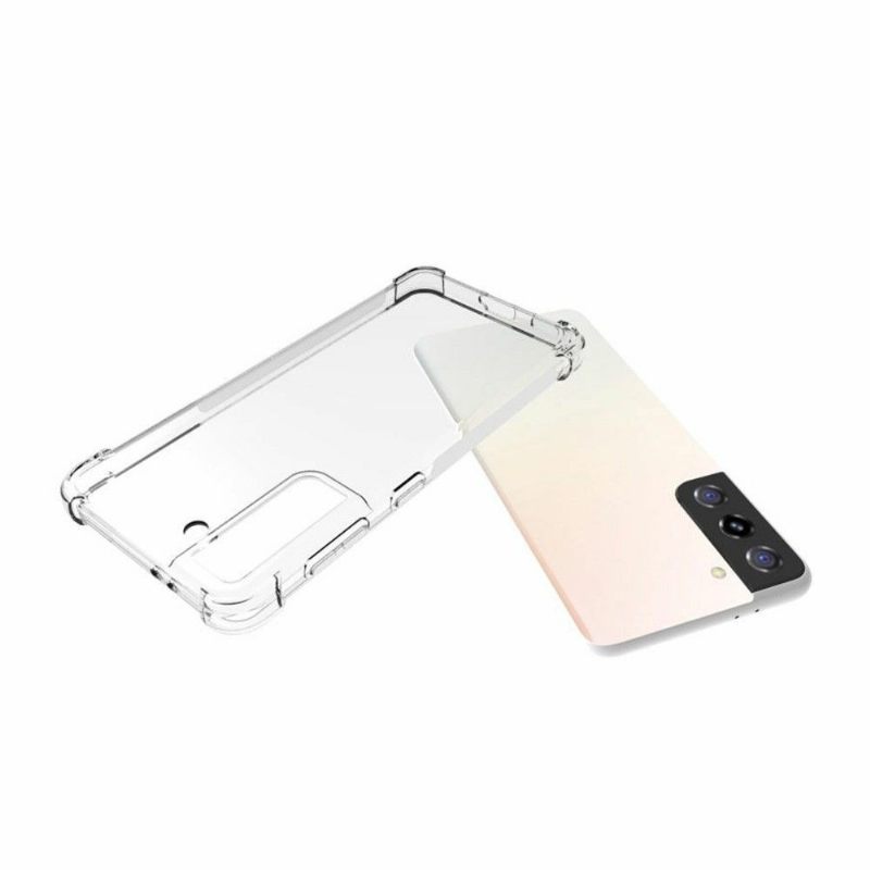 Hoesje voor Samsung Galaxy S21 5G Transparante Versterkte Hoeken
