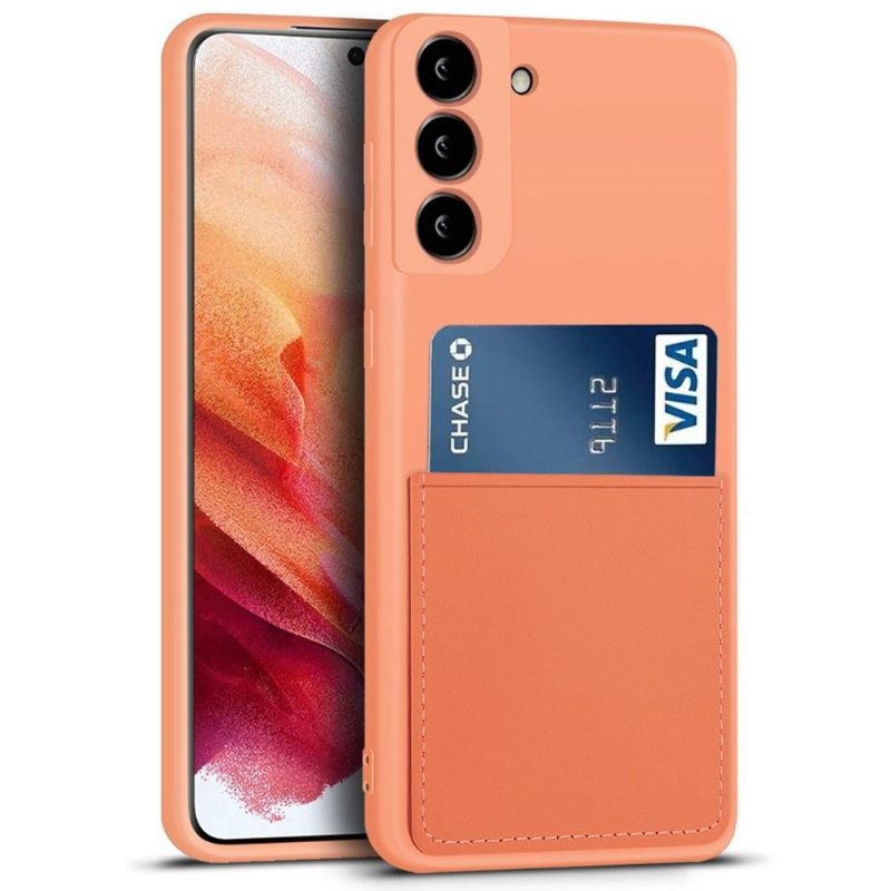 Telefoonhoesje voor Samsung Galaxy S21 5G Bescherming Mia Siliconen Kaarthouder