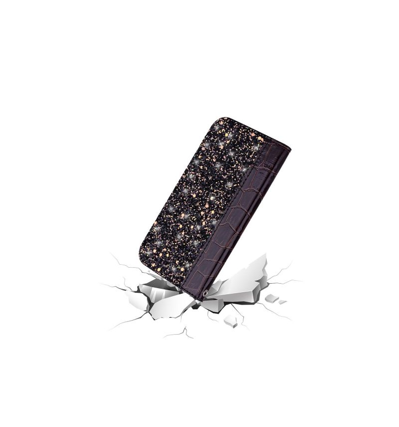 Case voor Xiaomi Redmi 6 Bescherming Luxe Croco Kaarthouder