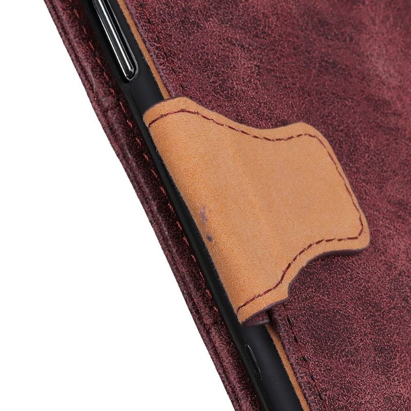 Cover voor Poco M4 Pro 5G Edouard Kunstleer Vintage