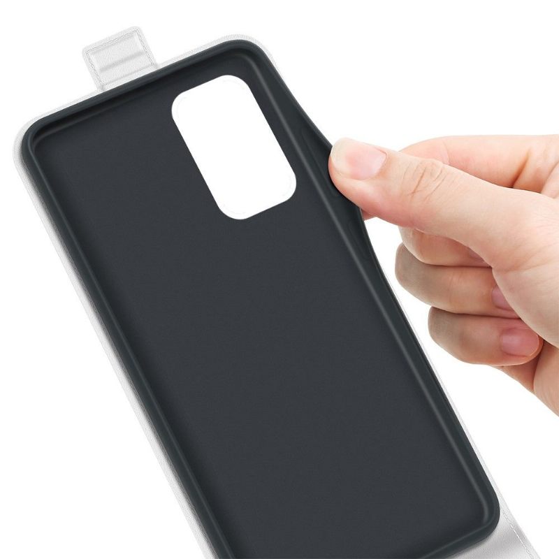 Folio-hoesje voor Poco M4 Pro 5G Verticaal Kunstleer