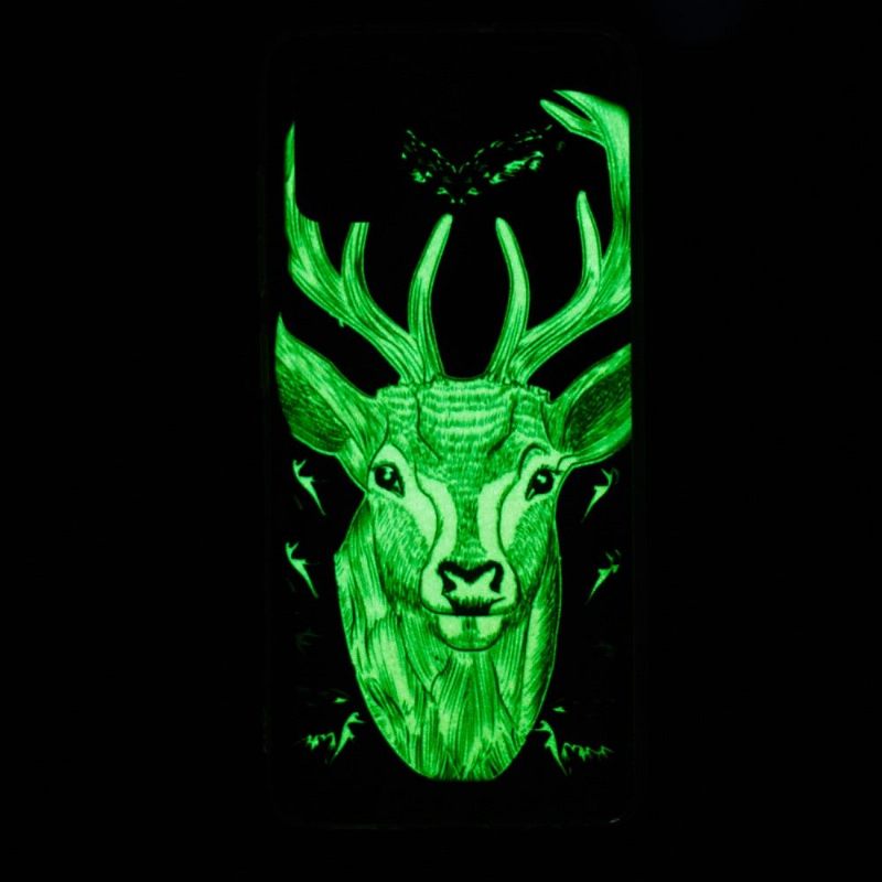 Hoesje voor Poco M4 Pro 5G Anti-fall Lichtgevende Eland