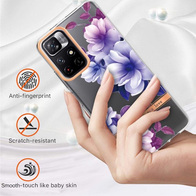 Hoesje voor Poco M4 Pro 5G Begonia Bloem