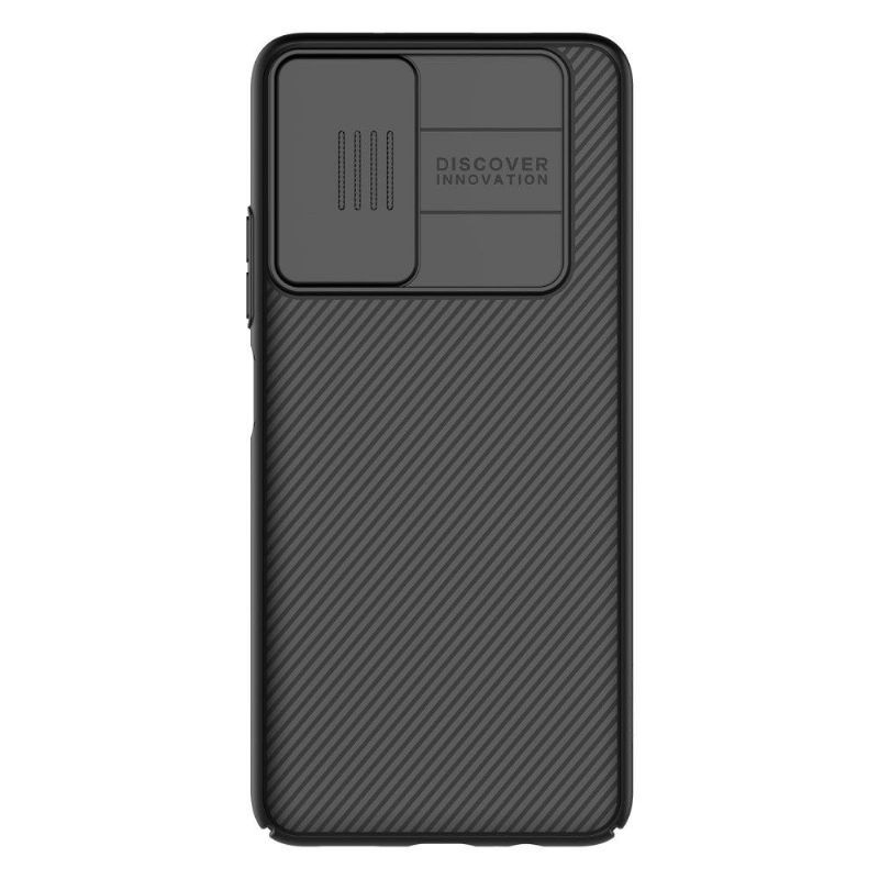 Hoesje voor Poco M4 Pro 5G Camshield Met Achterste Lensdop