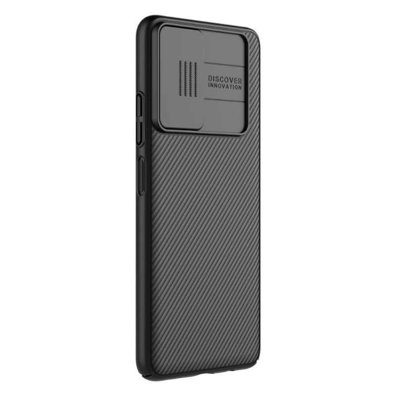 Hoesje voor Poco M4 Pro 5G Camshield Met Achterste Lensdop