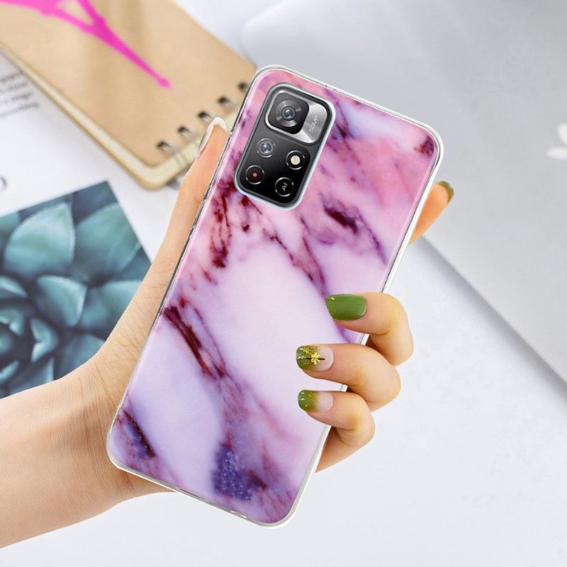 Hoesje voor Poco M4 Pro 5G Marmer