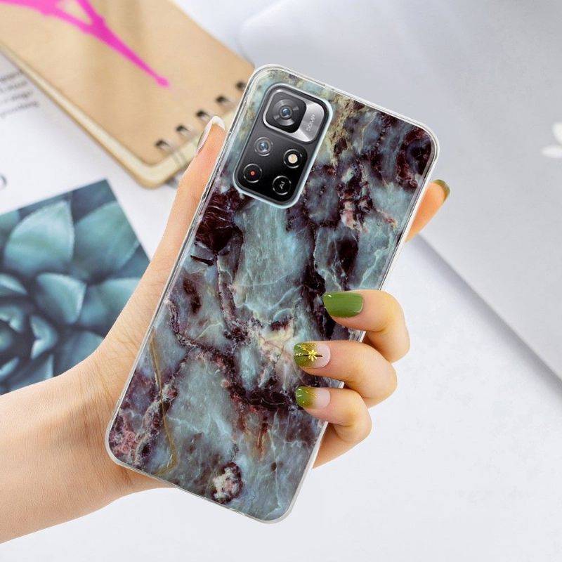 Hoesje voor Poco M4 Pro 5G Marmer