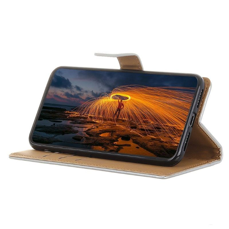 Leren Hoesje voor Poco M4 Pro 5G Bescherming Basis Kunstleer