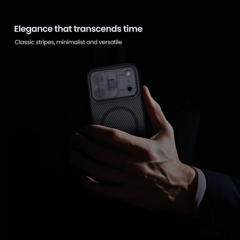 Case Hoesje iPhone 17 Pro Telefoonhoesje Camshield Pro Magnetisch