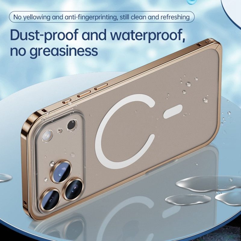 Case Hoesje iPhone 17 Pro Telefoonhoesje Magsafe-compatibel Met Veiligheidsslot