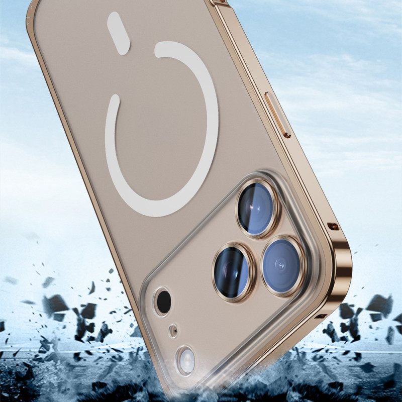 Case Hoesje iPhone 17 Pro Telefoonhoesje Magsafe-compatibel Met Veiligheidsslot