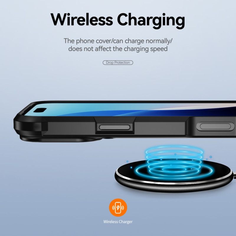 Cover Hoesje iPhone 17 Pro Telefoonhoesje Hybride Transparant