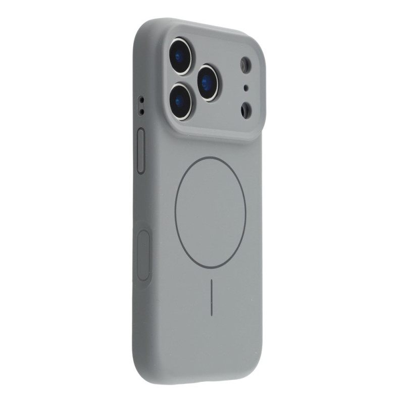 Cover Hoesje iPhone 17 Pro Telefoonhoesje Magsafe Hybrid Met Microvezelvoering