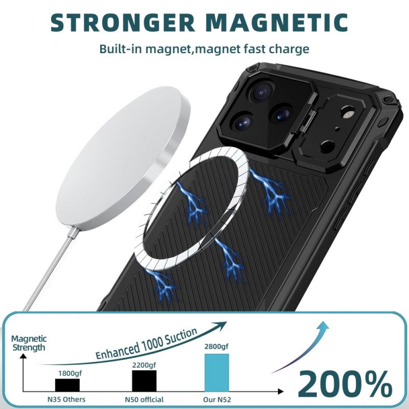 Cover Hoesje iPhone 17 Pro Telefoonhoesje Magsafe Premium Protection