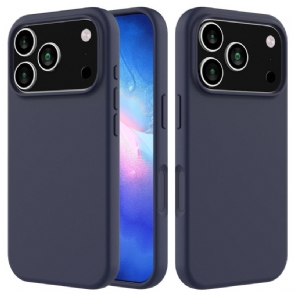 Cover Hoesje iPhone 17 Pro Telefoonhoesje Vloeibare Siliconen