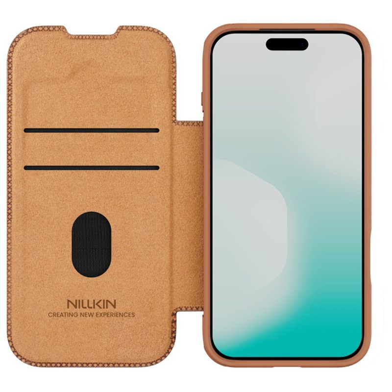 Folio-hoesje iPhone 17 Pro Qin Pro Series Nillkin