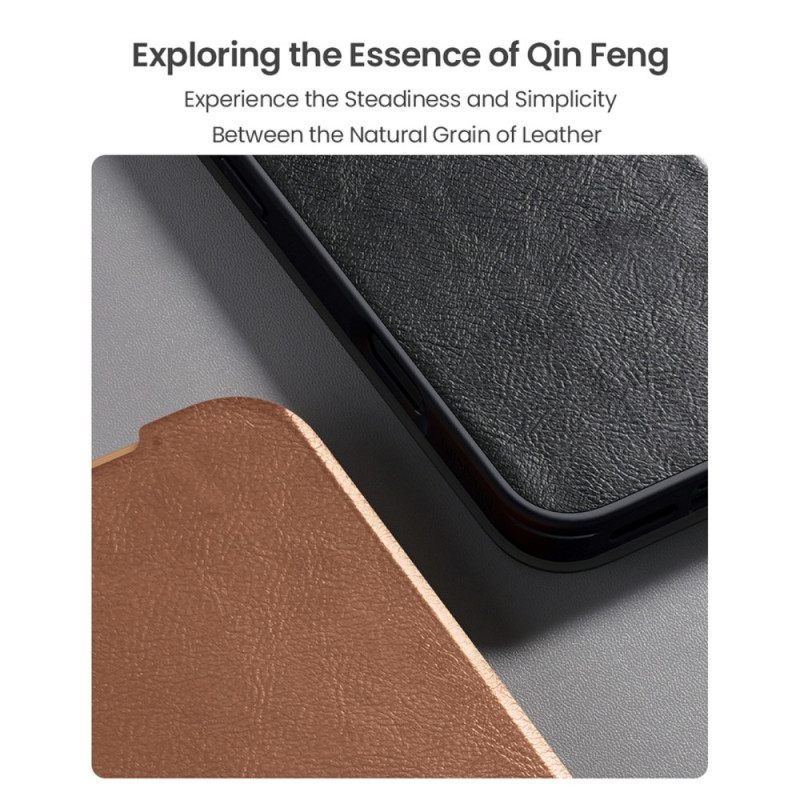 Folio-hoesje iPhone 17 Pro Qin Pro Series Nillkin