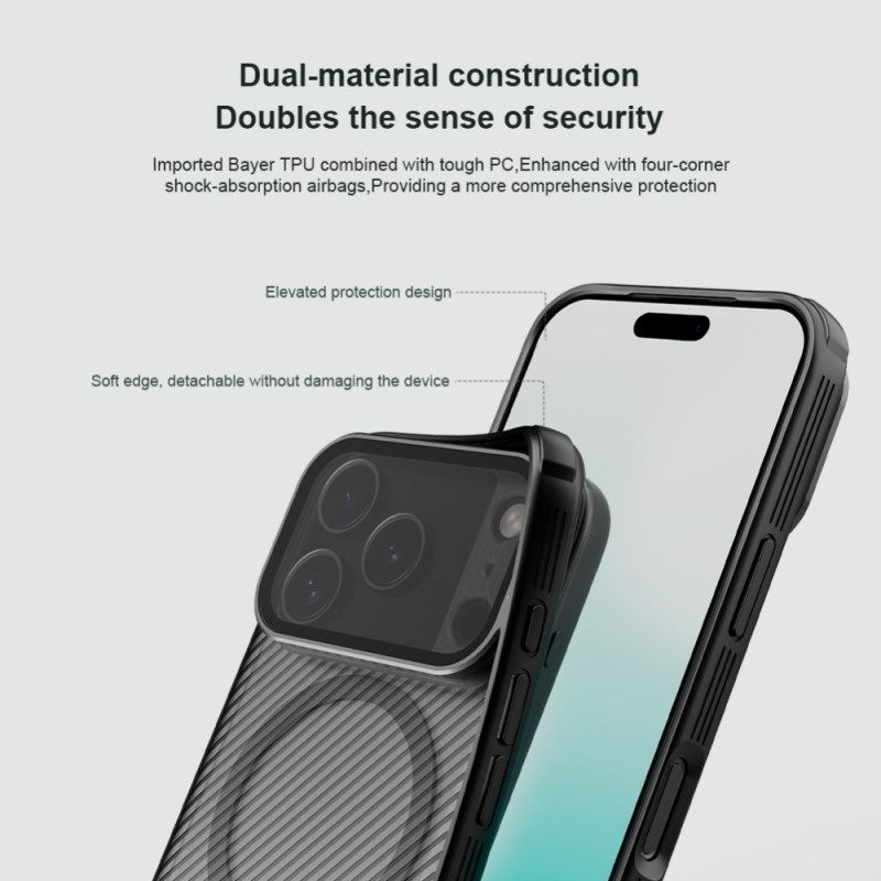 Hoesje iPhone 17 Pro Camshield Prop Magnetic Nillkin