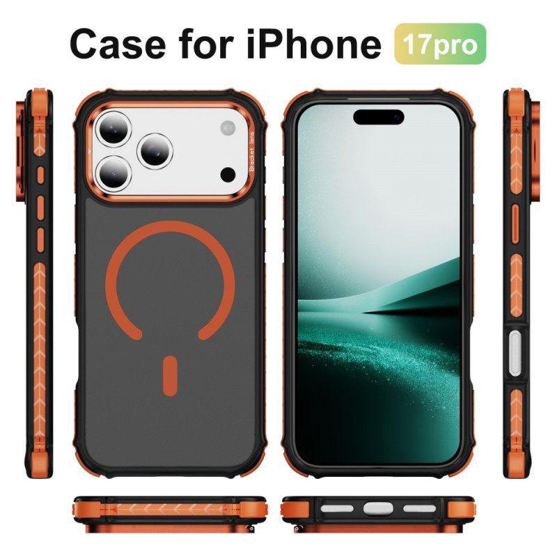 Hoesje iPhone 17 Pro Lenshouder En Magsafe-compatibel