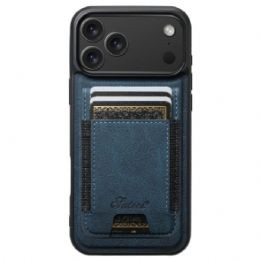 Hoesje iPhone 17 Pro Magsafe 2-in-1 Afneembare Kaarthouder