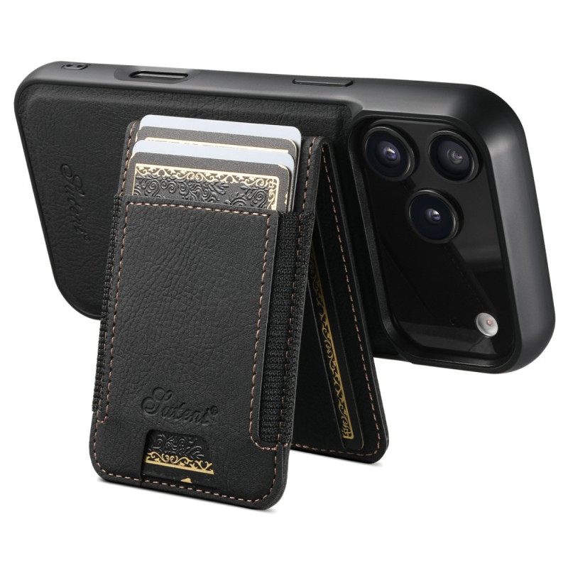 Hoesje iPhone 17 Pro Magsafe 2-in-1 Afneembare Kaarthouder