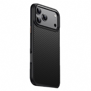 Hoesje iPhone 17 Pro Magsafe-compatibele Ultradunne Carbon