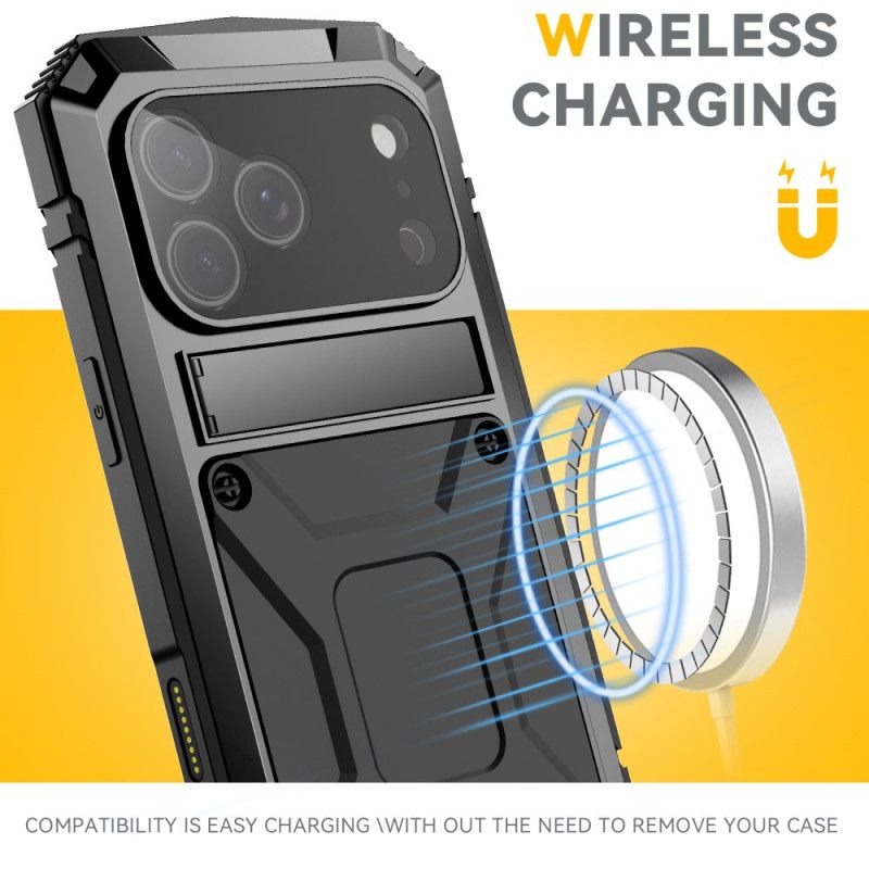 Hoesje iPhone 17 Pro R-just Volledige Bescherming Bescherming Hoesje