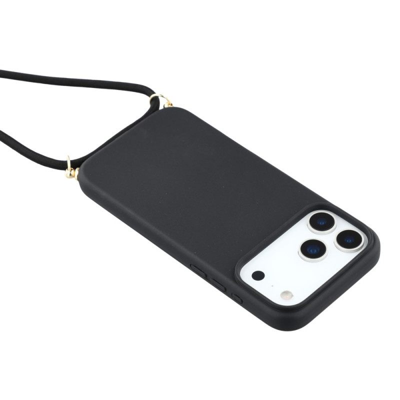 Hoesje iPhone 17 Pro Siliconenkoord