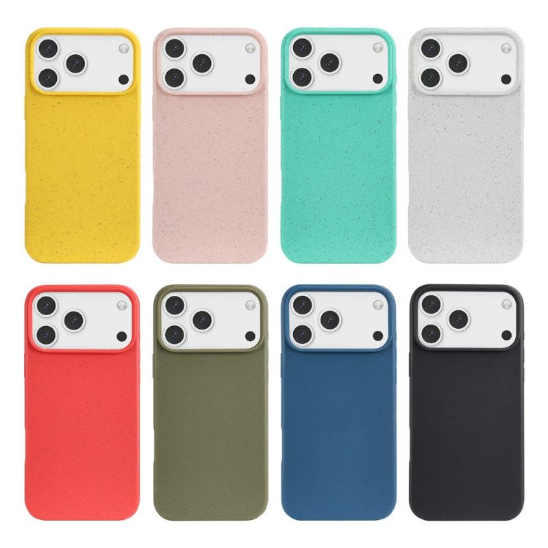 Hoesje iPhone 17 Pro Tarwestrovezels