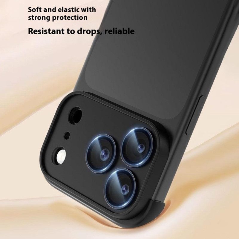 Hoesje iPhone 17 Pro Zonder Frame Met Hoekbescherming En Geïntegreerde Lens