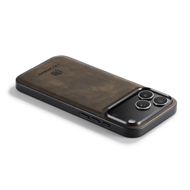 Hoesje Voor iPhone 17 Pro Dg.ming Met Leerlook