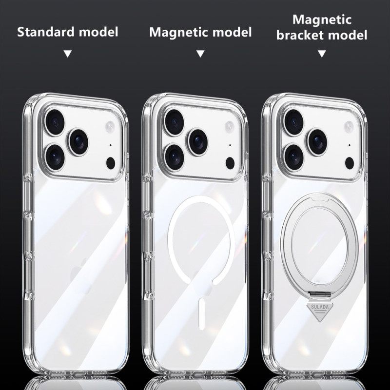 Hoesje Voor iPhone 17 Pro Magsafe-compatibel Transparant