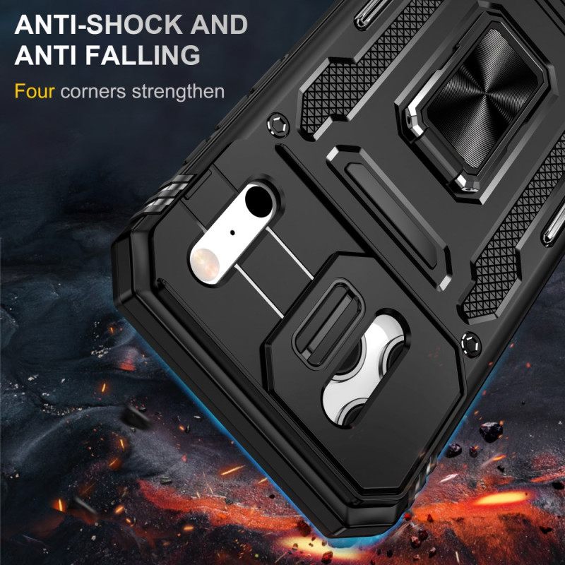 Hoesje Voor iPhone 17 Pro Schuifbare Lensbeschermer En Houder