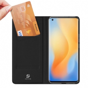 Cover voor Vivo X51 5G Zakelijk Satijneffect