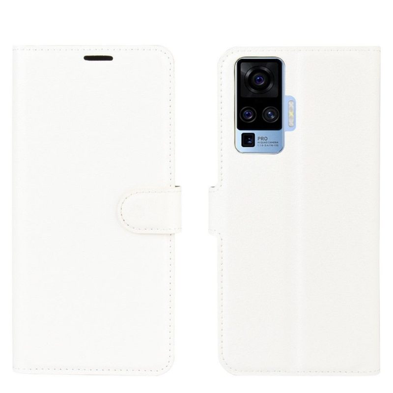 Folio-hoesje voor Vivo X51 5G Portemonnee Leerstijl