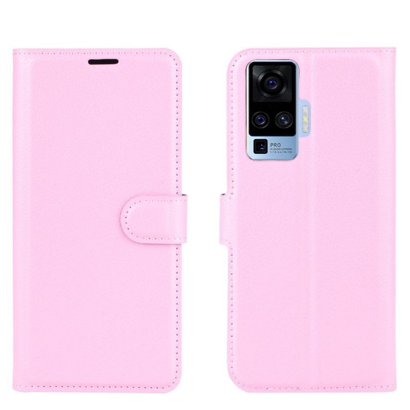 Folio-hoesje voor Vivo X51 5G Portemonnee Leerstijl