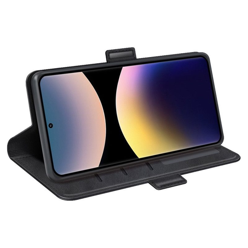 Bescherming Hoesje Xiaomi Redmi Note 14 Pro 4g Dubbele Sluiting