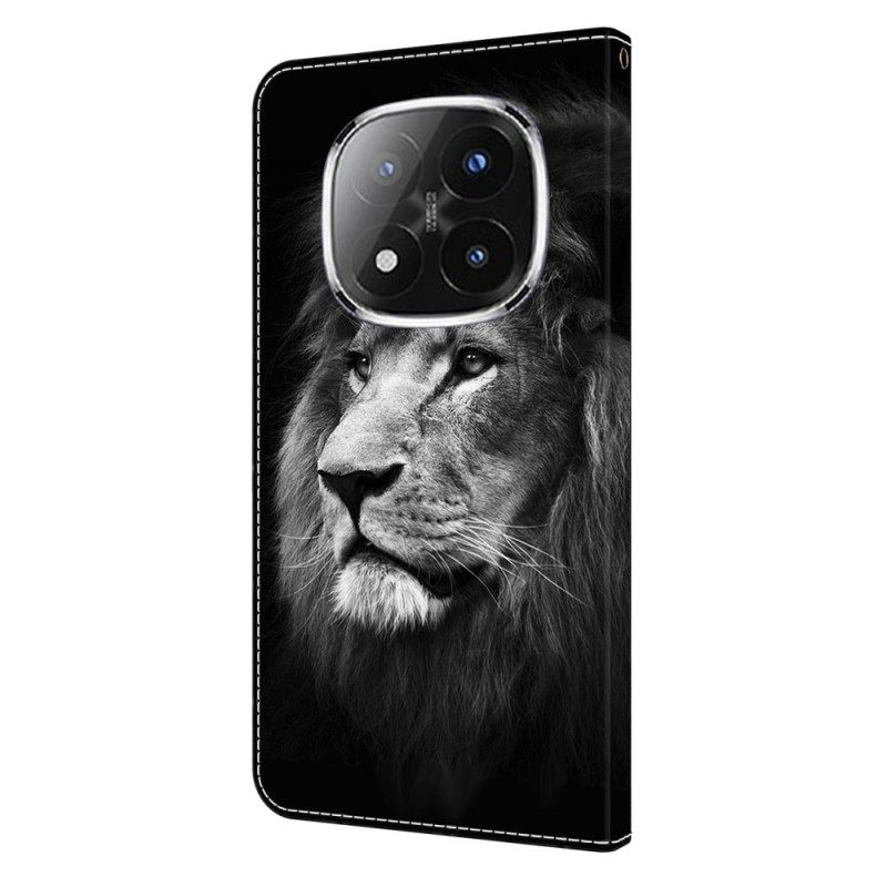 Bescherming Hoesje Xiaomi Redmi Note 14 Pro 4g Leeuwenpatroon