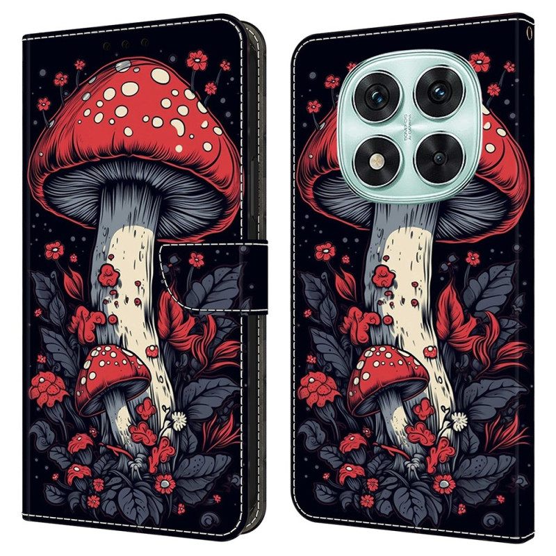 Bescherming Hoesje Xiaomi Redmi Note 14 Pro 4g Rode Paddenstoel