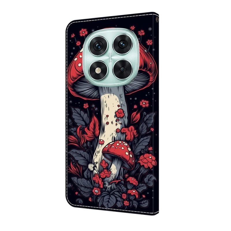 Bescherming Hoesje Xiaomi Redmi Note 14 Pro 4g Rode Paddenstoel