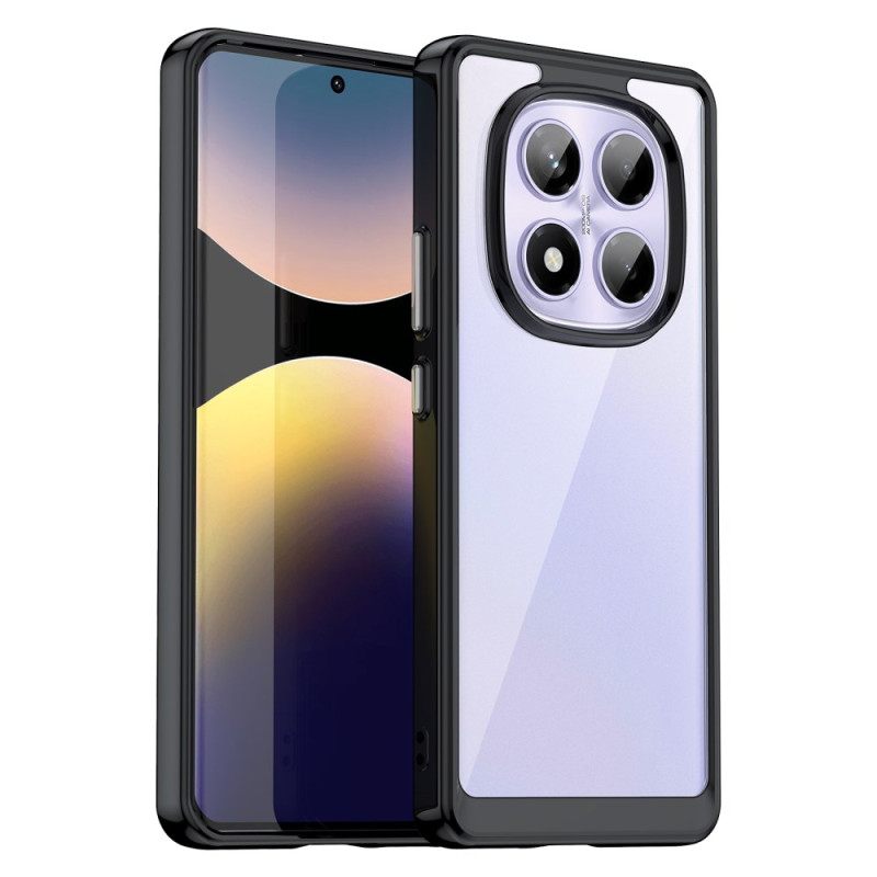 Cover Hoesje Xiaomi Redmi Note 14 Pro 4g Telefoonhoesje Hybride Met Gehard Glazen Schermbeschermer
