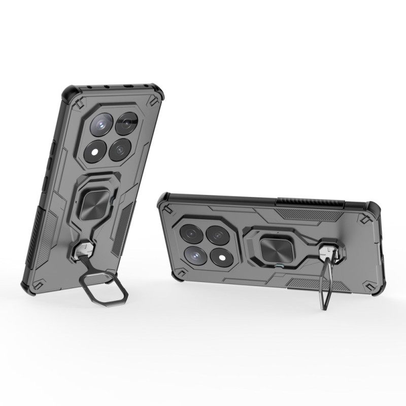 Cover Hoesje Xiaomi Redmi Note 14 Pro 4g Telefoonhoesje Ultra Duurzaam Met Draaibare Standaard