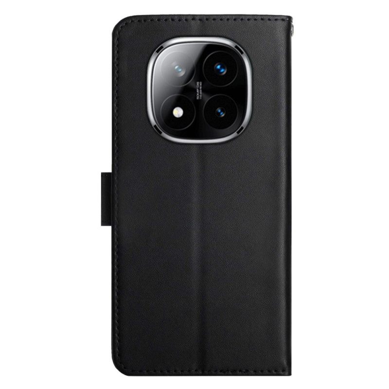 Flip Case Leren Xiaomi Redmi Note 14 Pro 4g Nappa Leer