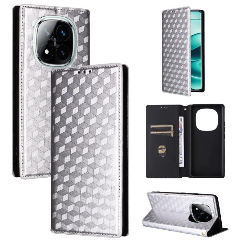 Folio-hoesje Voor Xiaomi Redmi Note 14 Pro 4g 3d Diamanten