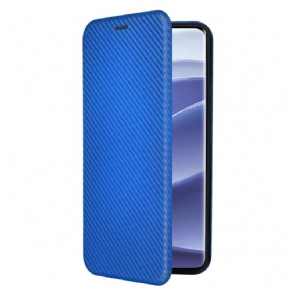 Folio-hoesje Voor Xiaomi Redmi Note 14 Pro 4g Koolstofvezel