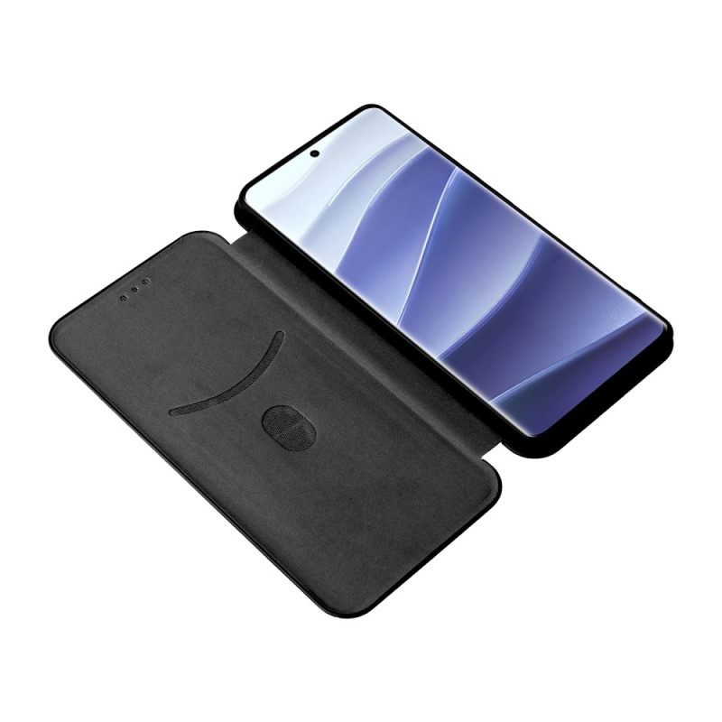 Folio-hoesje Voor Xiaomi Redmi Note 14 Pro 4g Koolstofvezel