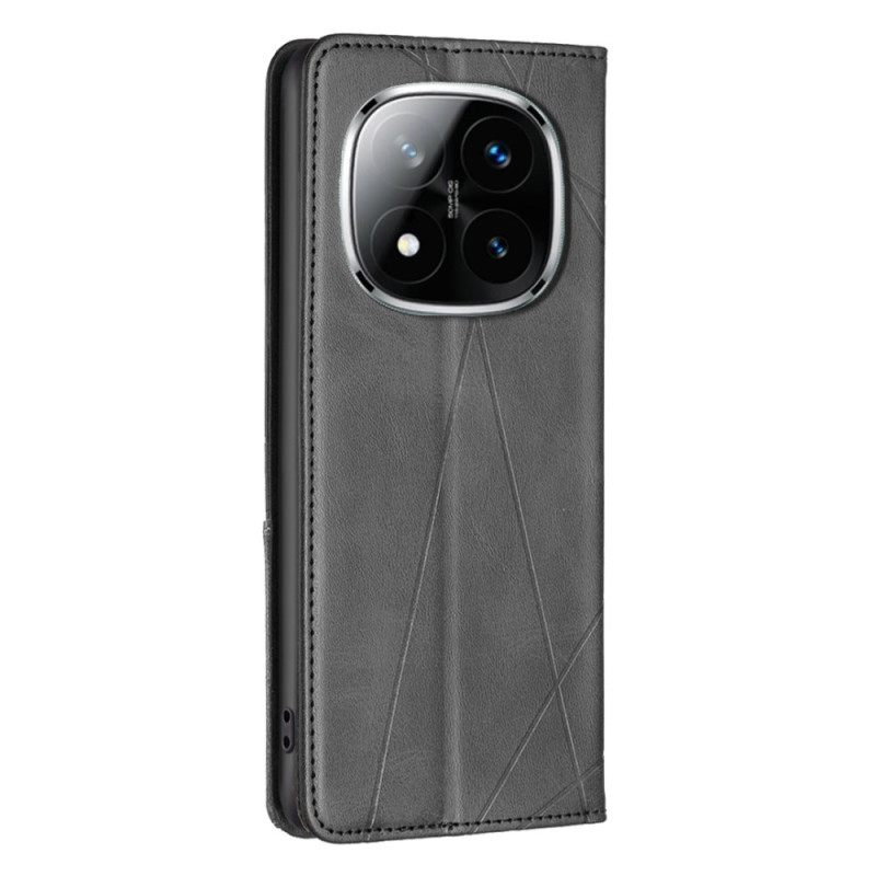 Folio-hoesje Xiaomi Redmi Note 14 Pro 4g Geometrisch